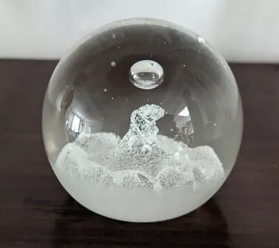 Buy Vintage Arctic White Swirling Caithness Paperweight • 12.99£