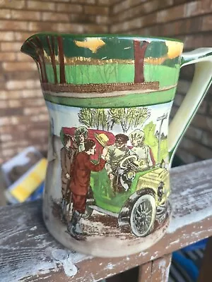 Buy Royal Doulton, Early Vintage Motoring Room For One Jug Series Ware C1910 England • 279.58£