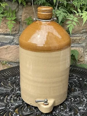 Buy Vintage Cyder Cider Stoneware Flagon Bottle Jug Display Large 2 Gallon • 49£