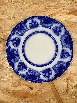 Buy Grindley Flow Blue Baltic Pattern Plate / Bowl 1880 Arts/Crafts/Nouveau Antique • 20£