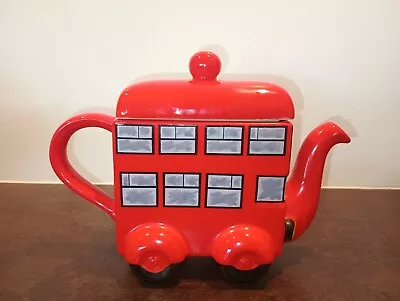 Buy Vintage Price Kensington Potteries - Made In England - Red London Bus Teapot • 69.89£