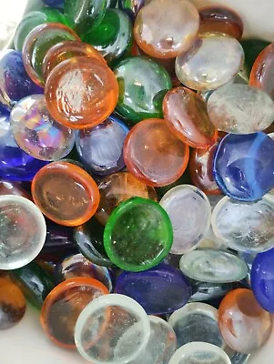 Buy MIXED Glass Nuggets Pebbles Stones Gems Vase Wedding Decor CRAFT • 2.99£