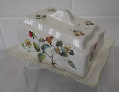 Buy Vintage James Kent Old Foley Butter Dish In Floral Pattern. VGC • 7.99£