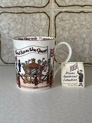 Buy Alison Gardiner Queens Diamond Jubilee 2012 Mug Tea Cup Fine Bone China With Tag • 11.95£