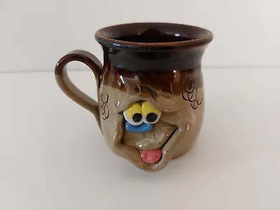 Buy Pretty Ugly Mug Pottery Glazed Handmade Mug, Face Made In Wales • 9.50£