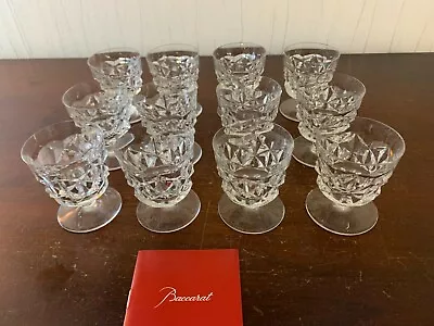 Buy 12 Glasses Porto Model Wall Crystal Of Baccarat (Price Per Unit) • 85.99£