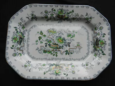 Buy Pair Of Antique Ridgway And Morley Nankin Jar Ironstone China Serving Dishes • 19.99£