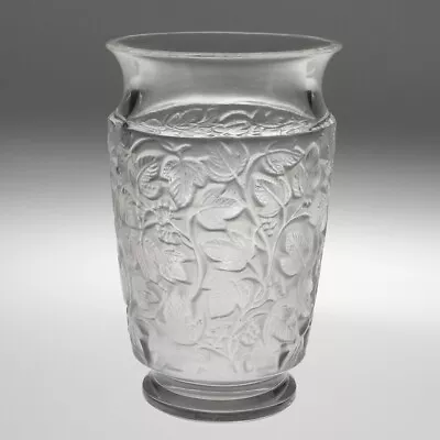 Buy Lalique Deauville Art Deco Vase 1950s • 410£