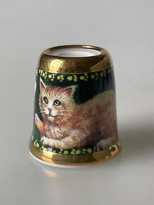 Buy TCC Kingston Pottery Thimble - CATS Kittens • 4.95£