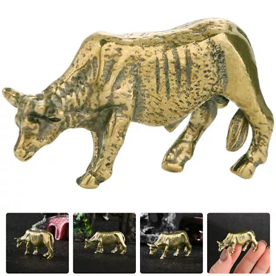 Buy Decorative Bull Figurines Home Bull Ornament Bull Sculpture Office Bull Ornament • 8.35£