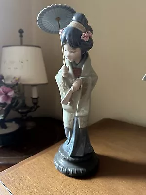 Buy Lladro Figurine 4988  Oriental Spring  Geisha Girl With Parasol • 55£