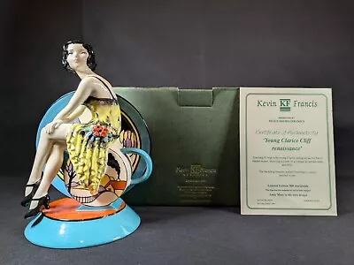 Buy Young Clarice Cliff  Renaissance  Figurine By Kevin Francis Ltd. Edn No. 894/900 • 175£