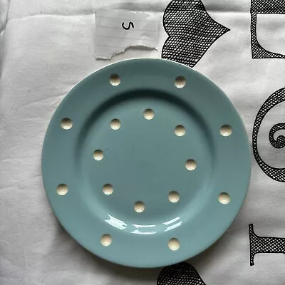 Buy T G Green Cornishware Domino Baby Blue 7” Side Plate • 9.99£
