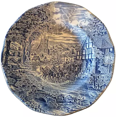 Buy Collectible Vintage Furnivals (Staffordshire) Ltd 'Dickens Coaching Days'  Plate • 4£