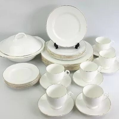 Buy Royal Grafton White Bone China Dinner & Tea Items - Sold Individually - Vintage • 3.50£