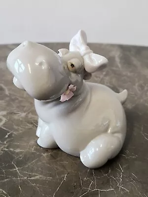 Buy Nao By Lladro Hippopotamus #1321 Hand Made Porcelain • 19.99£