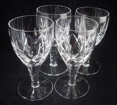 Buy Set 4 X Vintage Stuart Crystal Carlingford Port Sherry Wine Glasses 4.25 H • 12.99£