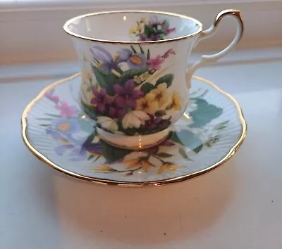 Buy Queen's Fine Bone China Tea Cup & Saucer Set • 15£