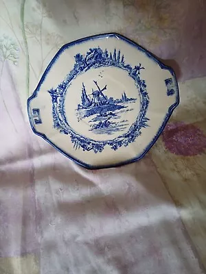 Buy Royal Doulton Series Ware Blue & White Norfolk Pattern Serving Bowl ? • 7.80£