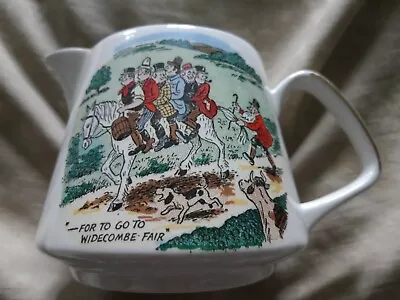 Buy Milk Jug Widdecombe Fair Lord Nelson Transfer Pottery  3 &  1/4   High  Vintage • 5.99£
