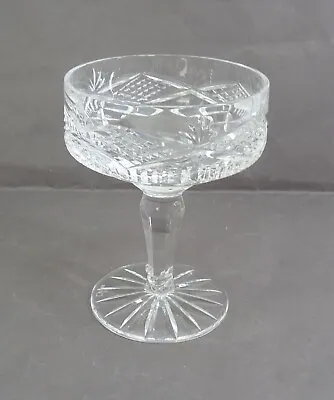 Buy Tyrone Crystal Cut Glass Dessert Glass - Thames Hospice • 10£