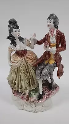 Buy Vintage Capodimonte Italian Porcelain Figurine Signed By Artist, Medieval Time  • 6.99£